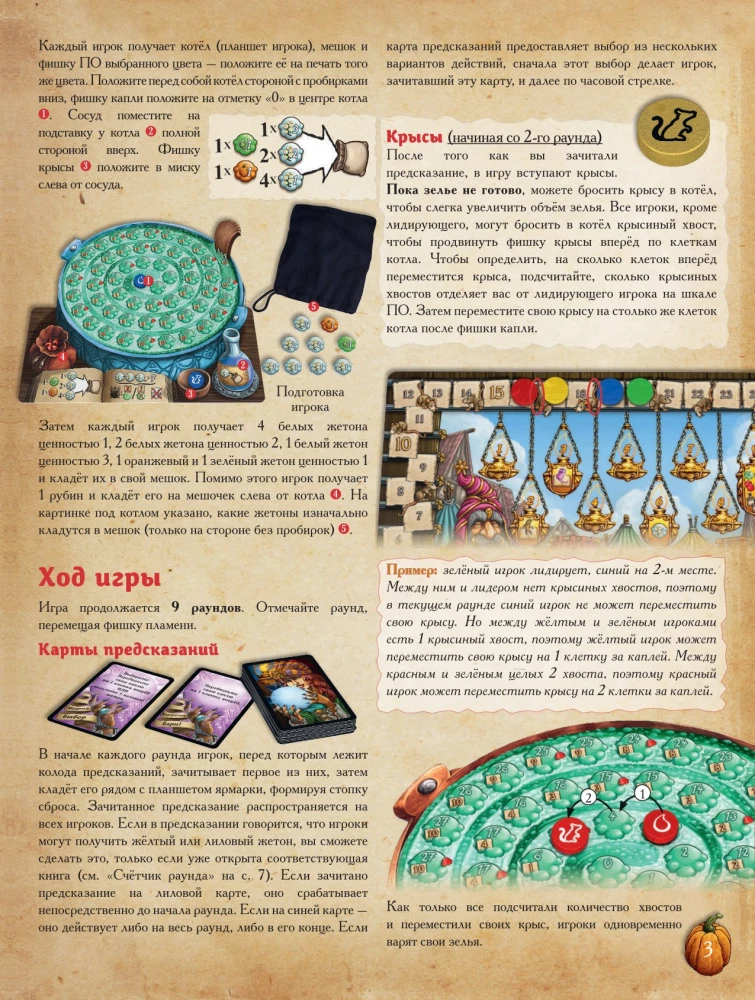 Настольная игра - Шарлатаны из Кведлинбурга